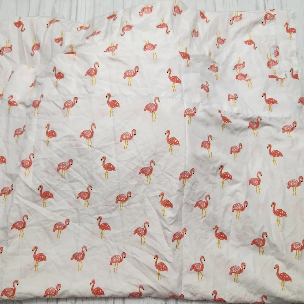 Pillowfort Sheet Set Pink Flamingos Twin Bed Size Microfiber Sheet Set F…